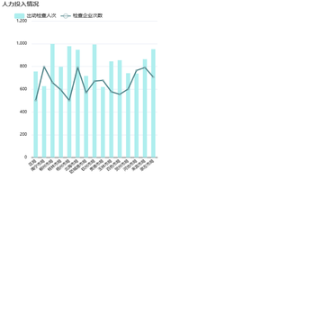 人力投入情况