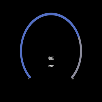 环形仪表盘