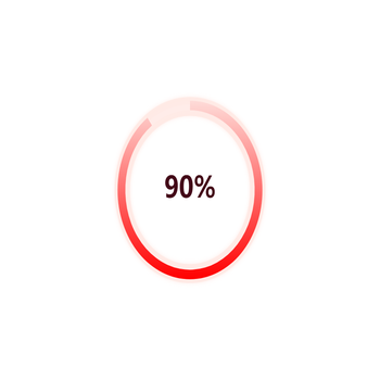 90%