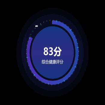 热力健康评分