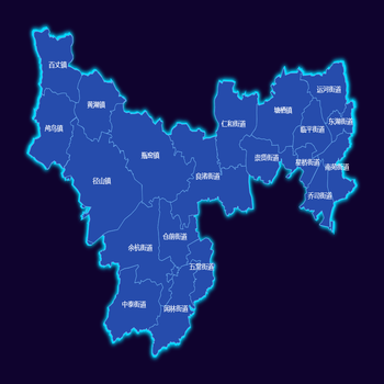 杭州余杭区地图
