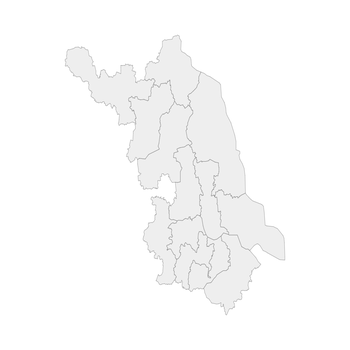 江苏省区域地图demo