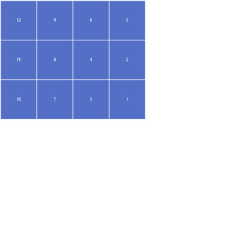type是treemap 怎么控制矩形顺序呀？