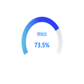 预张拉仪表盘