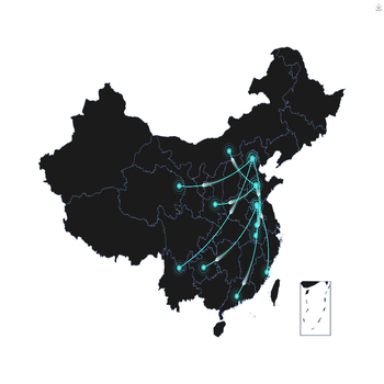 地图趋势图