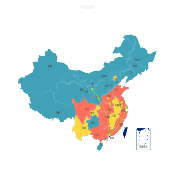中国地图