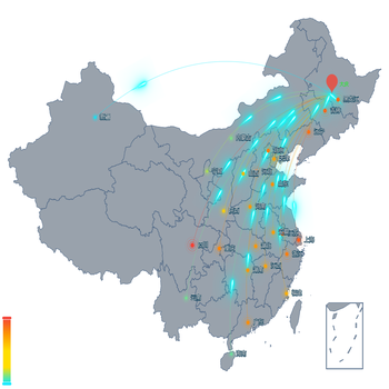 symbol为图片时不受visualMap映射控制