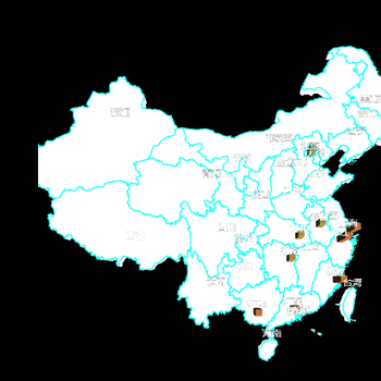3D地图可点击区域