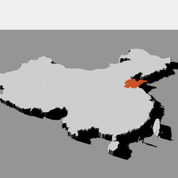 中国地图3D