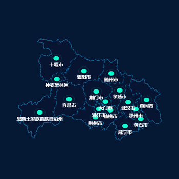 湖北地图